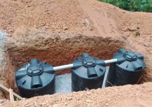 Bio-digesteur installation